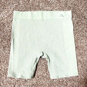 Adidas ribbed bike shorts